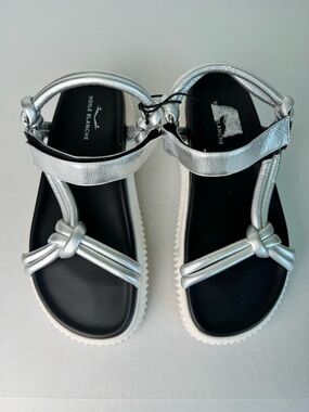 Voile Blanche Leather Technical Sandal